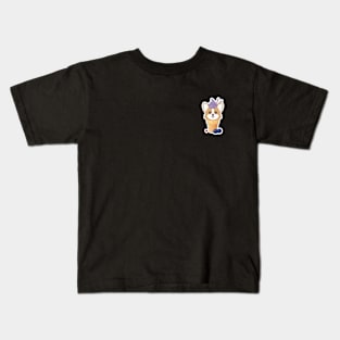 Corgi Blueberry Ice Cream Kids T-Shirt